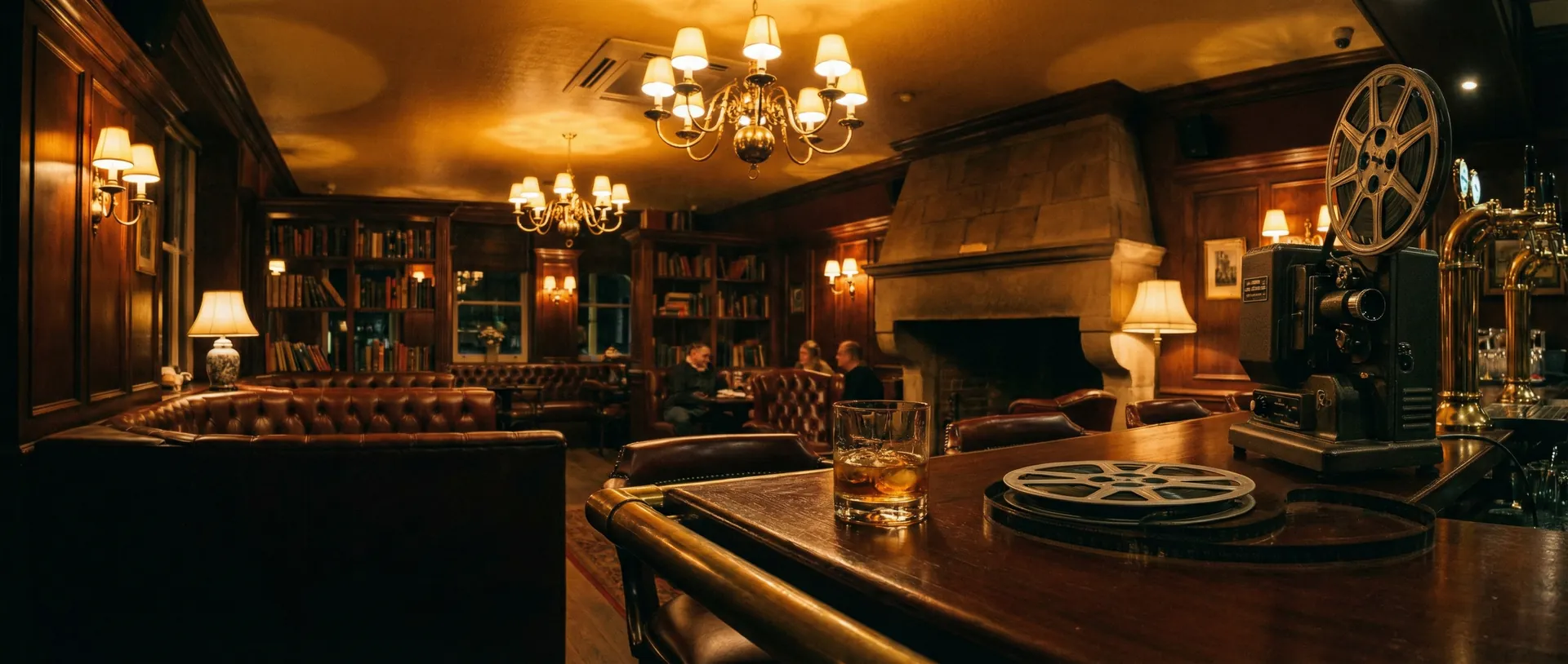 里番动漫 - 英式酒馆风格的电影鉴赏空间